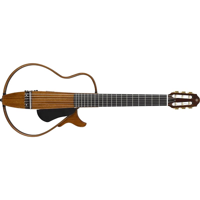 Yamaha Nylon String Silent Guitar Natural Slg-200N NT w/ Gig Bag image 1