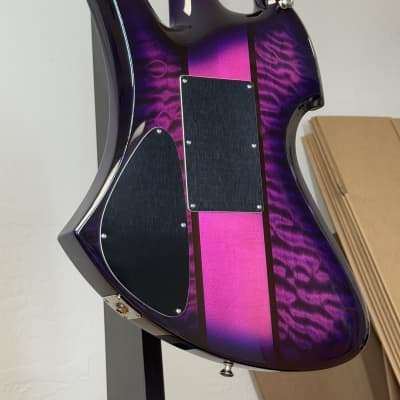 B.C. Rich Custom Shop Mockingbird SL 2025 - Purple Burst image 8