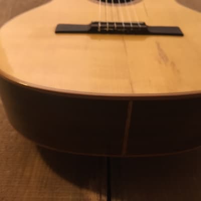 Giannini GN-65 Vintage Classical Acoustic Guitar Natural c. 1970s image 9