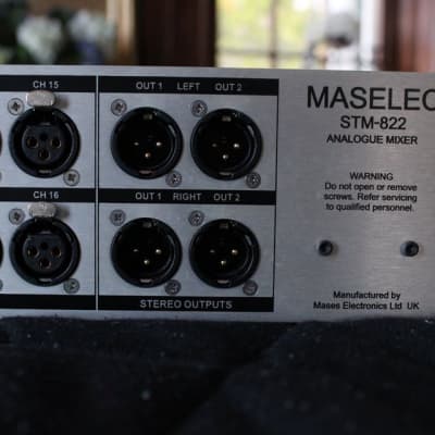 Maselec STM-822 Analogue Mixer 2018 - Black | Reverb