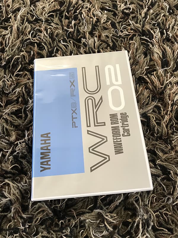 Yamaha WRC 02 03 04 & RX5 ROM for RX5 drum machine 4 cart lot | Reverb