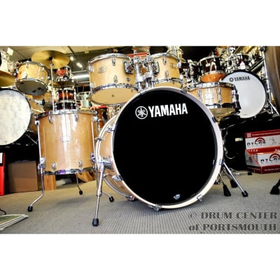 Yamaha Stage Custom Birch 5pc Drum Set w/22" BD Natural Wood image 4