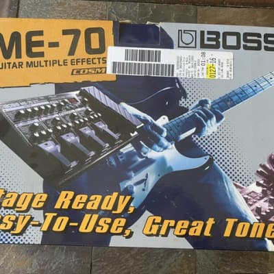 新品正規品094s☆BOSS ボス ME-70 GUITAR MULTIPLE EFFECTS ギター用 マルチエフェクター ※中古 マルチエフェクター