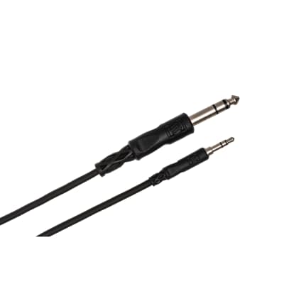 Hosa CMS-105 TRS 3.5mm (1/8 Inch) - TRS 1/4 Inch Cable image 2