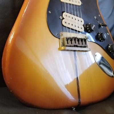 Rare Vintage 1970s El Maya (Bambu Suntech Sigma) Fender Stratocaster Killer - Neck Thru - Chushin Gakki Masterbuilt - alembic Style image 18