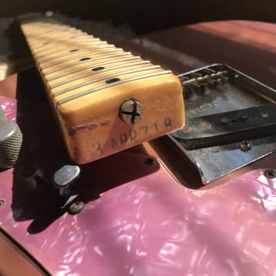 RARE Fender Telecaster Thinline 1971 Custom Color Lilac Lavender image 10