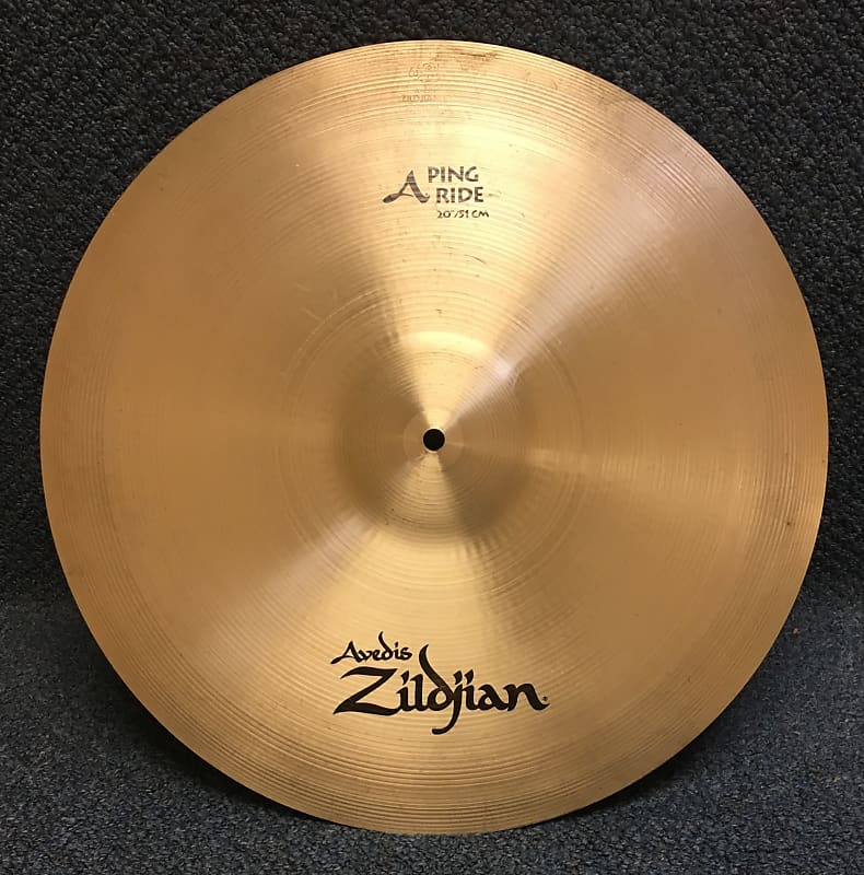 Zildjian 20" A Series Ping Ride Cymbal 1986 - 2012 image 2