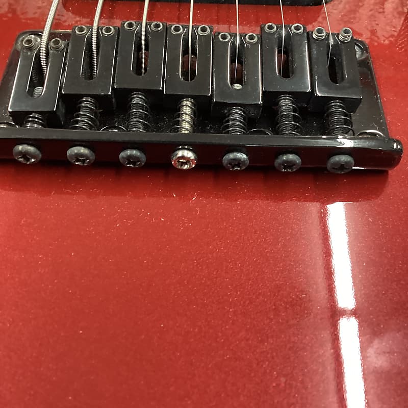 Ibanez Rg7321 7 string in Metallic Red | Reverb