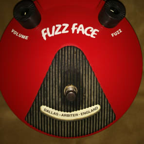 Dunlop Dallas Arbiter Fuzz Face 1993 (RED) | Reverb Dunlop Dallas Arbiter Fuzz Face 1993 (RED) | Reverb