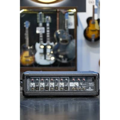 2006 Peavey MP400 Professional 80W Powered Mixer black image 1