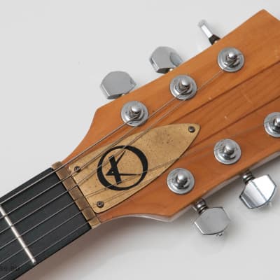 Kay Double Cut, Natural, Neck Through, ebony fingerboard 70's Vintage image 4