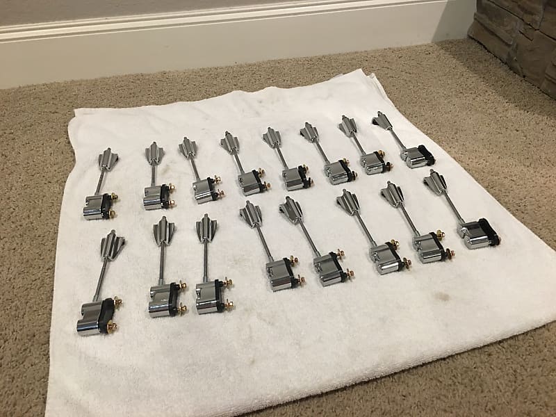 Lot of PDP by DW Concept Birch Maple Bass Drum Lugs + Rods + Reverb