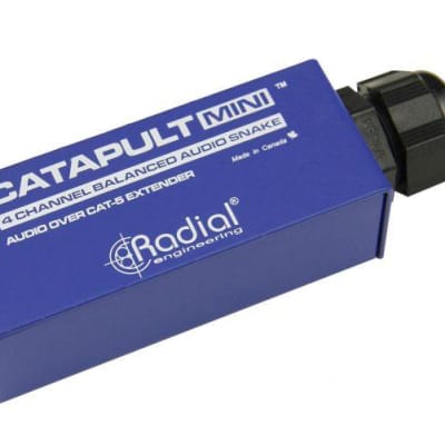 Radial R8008032 4ch Cat-5 Mini Breakout Box, TRS - Catapult Mini image 2