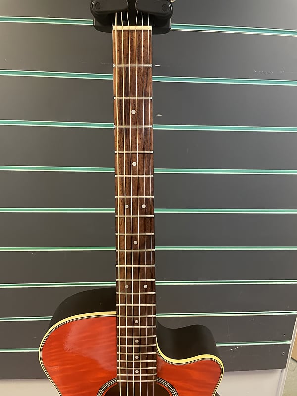 Yamaha APX-SPLI 1992 Transparent Amber Electro Acoustic