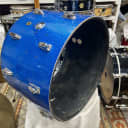 Ludwig 14 X 22" Bas Drum Shell (314-3274) 60's - Blue Sparkle