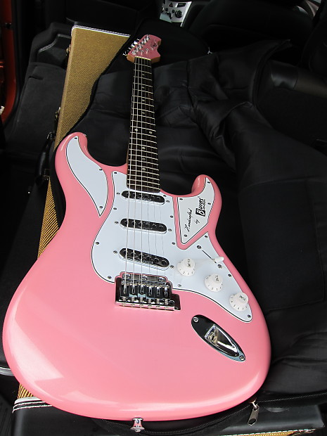 Burns Cobra DX Pink Electric Guitar, Very Rare Color, New