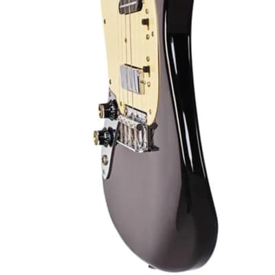 Eastwood Warren Ellis Tenor Baritone 2P LH Bolt-on Neck 4-String Electric Guitar For Lefty Players image 5