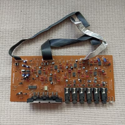 Roland JV-2080 Jack Board Assy 70896056 Audio & Midi Port Board