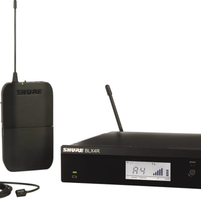 Shure BLX14R/W93 Wireless Lavalier Microphone System, H9 Band image 1
