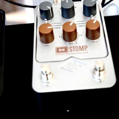 Reverb.com listing, price, conditions, and images for universal-audio-ox-stomp-dynamic-speaker-emulator