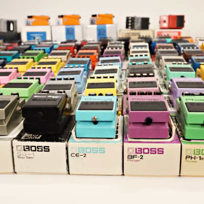 Complete Boss Compact Pedal Collection w/Original Boxes | +Extras image 4