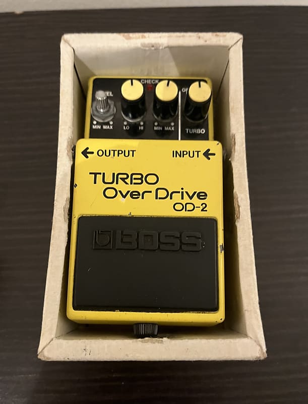 Boss OD-2 Turbo OverDrive (Black Label) | Reverb UK