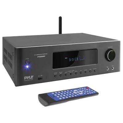 Pyle 5.2 Channel 1,000 Watt Bluetooth Home Theater Receiver - PT696BT image 1