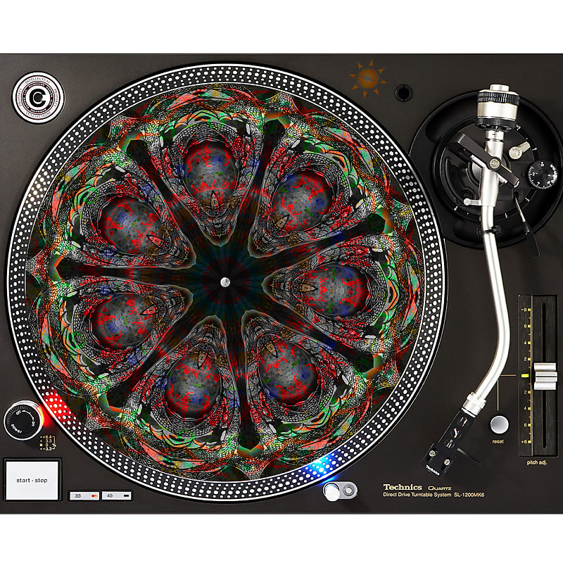 Ring Ta Pod - DJ Turntable Slipmat 12 inch LP Vinyl Record Player image 1