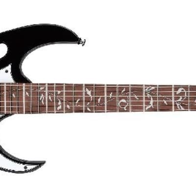 Ibanez JEMJRBK Steve Vai Signature Jem Electric Guitar Black image 2