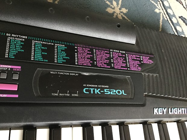 Casio CTK-520L Keyboard | Reverb