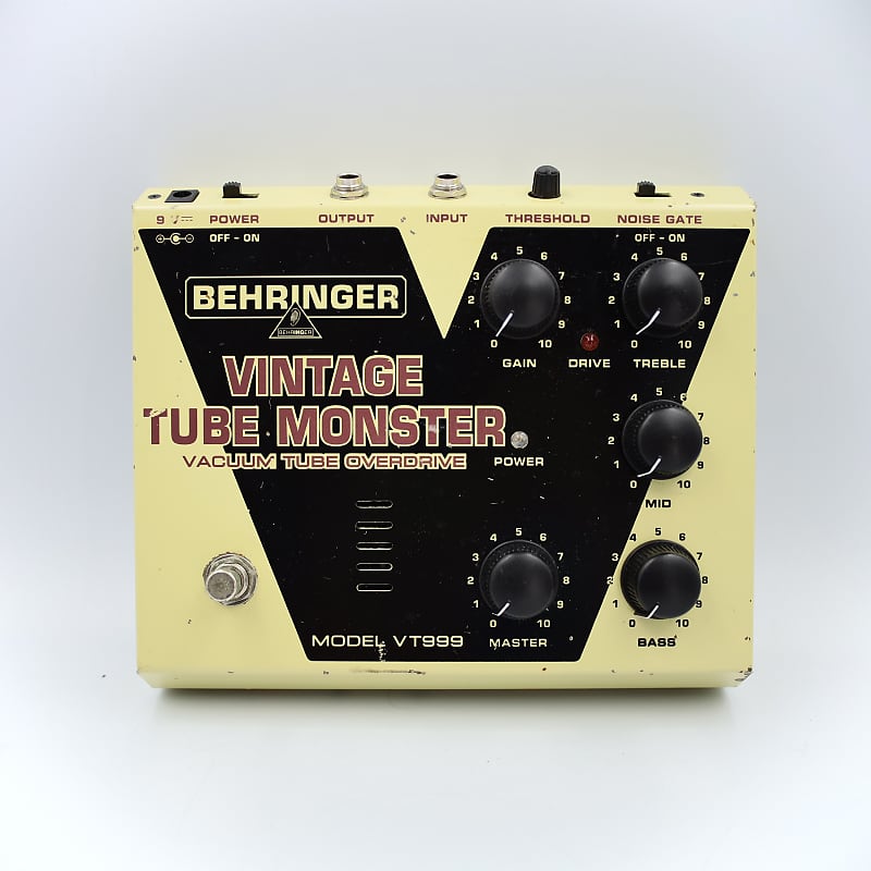 Behringer VT999 Vintage Tube Monster Vacuum Tube Overdrive With