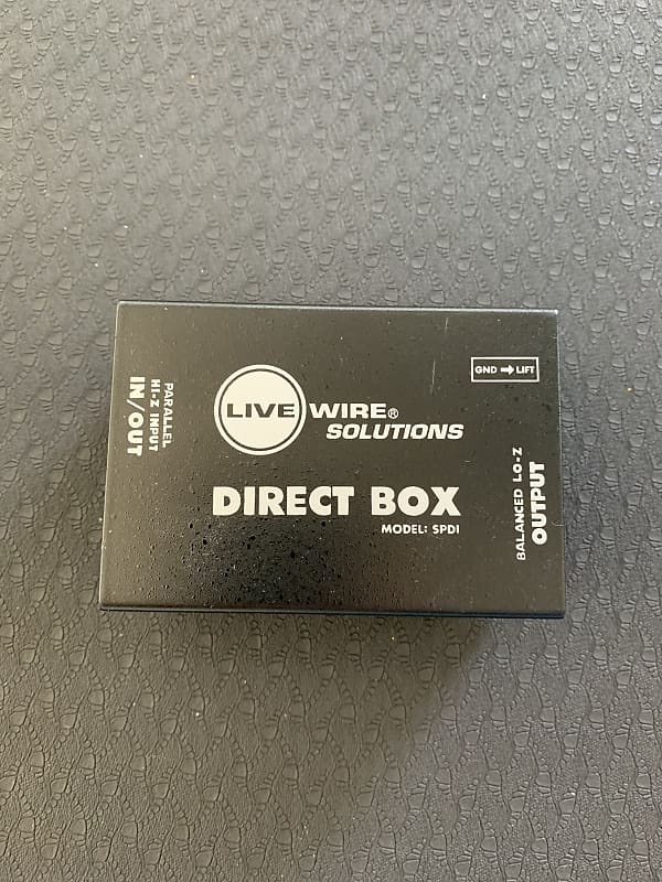 Live Wire Solutions SPDI Direct Box Reverb