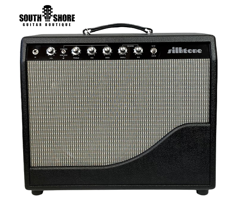 Silktone KT66 Combo Amp 1x12 Black w/ Attenuator, 12 Watts, Reverb