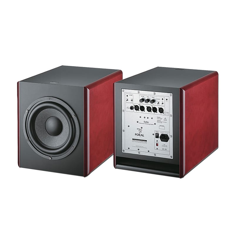 Focal Sub6, 11" active subwoofer with XLR inputs for L/R and Reverb