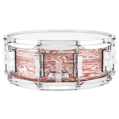Ludwig LS401XX Classic Maple Snare 14x5in, Vintage Pink Oyster 