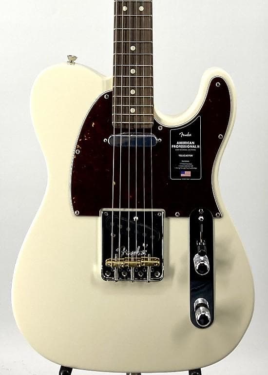 Fender American Professional II Telecaster Olympic White | Reverb