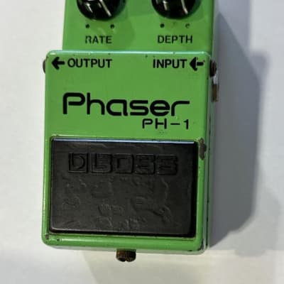 Boss Japan PH-1 Phaser (Black Label) March 1981 - Green for sale