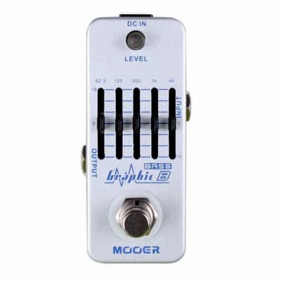 Mooer Audio Graphic B Bass Guitar EQ Effect Pedal Open Box image 2