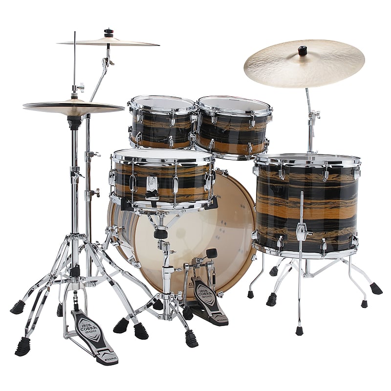 Tama Superstar Classic CK52KR-NET Natural Ebony Tiger Wrap