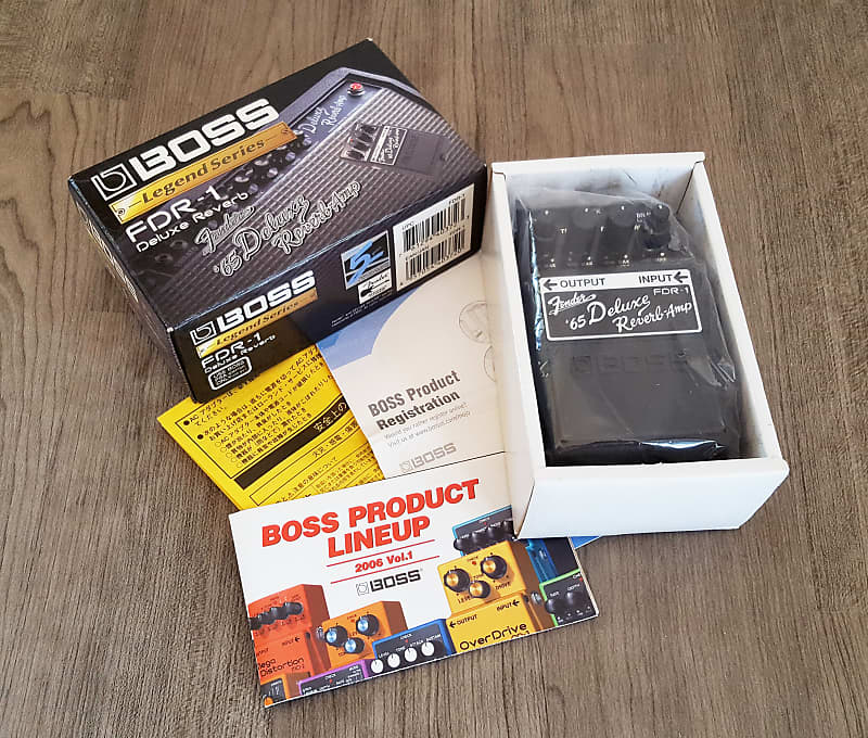 ギター BOSS FDR-1 fender '65 deluxe reverb-amp Boss Legend Series - FDR-1 Fender '65 Deluxe Reverb Amp