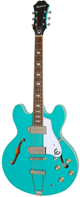 Epiphone Casino Electric Guitar - Turquoise | Reverb