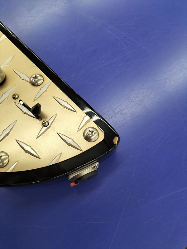 希少　Washburn ワッシュバーン　PT-60 シルバー Flying V RARE Washburn PT-60 Flying V 2003 - Metal Silver Diamond