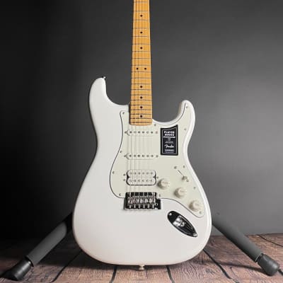 Fender Player Stratocaster HSS, Maple Fingerboard- Polar White (MX21264793) image 10