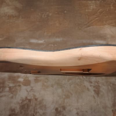 Strat Project 3pc Alder Body 1pc Padauk Top Black Binding Padauk Neck with Kingwood Fretboard! image 5