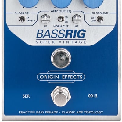 Reverb.com listing, price, conditions, and images for origin-effects-bassrig-super-vintage