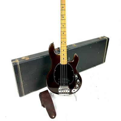 1979 Music Man Stingray Bass B00 Serial Number Walnut Pre Ernie Ball for sale