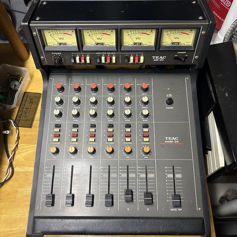 TEAC mixing board, Modal 2A, Multitrack Series Reverb