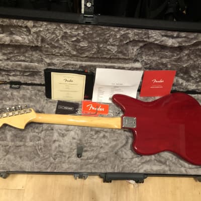 Fender Jaguar Mod Shop  2021  - Beautiful Crimson Red - Rosewood fingerboard on maple with binding image 2