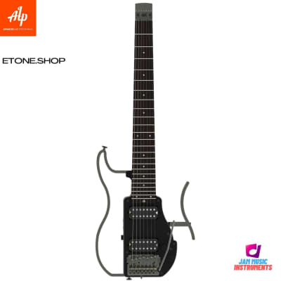 ALP  AD7-201 7-String Electric Guitar Headless Folding Body Travel Guitar for sale