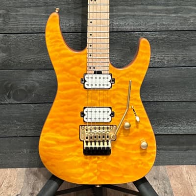 Charvel Pro-Mod DK24 HH FR M Mahogany with Quilt Maple Electric Guitar for sale